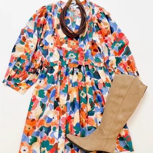 Poserperina Micah Midi dress, size Large, NWT